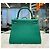 Hermès Kelly Togo Verde Giada Gold Stamp - vista 2
