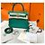 Hermès Kelly Togo Verde Giada Gold Stamp - vista 7