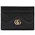 Gucci Tarjetero acolchado negro