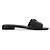 Prada Pantofole Saffiano da donna Nero - vista 5