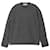 Miu Miu Kaschmirstrickpullover mit weißem Logo Grau Braun  - Ansicht 1