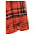 Céline Camicia in cotone a quadri oversize Rosso  - vista 5