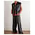 Céline Camicia in cotone a quadri oversize Rosso  - vista 8