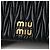 Miu Miu Borsa a tracolla trapuntata con catena Nero - vista 7