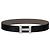 Hermès Reversible Leather Strap Belt with Gold Buckle Multiple colors