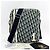Dior Borsa a tracolla Oblique PVC Troiter Blu - vista 3