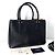 Prada Borsa Tote Saffiano Lux Borsa a Spalla Nero - vista 4