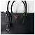 Prada Borsa Tote Saffiano Lux Borsa a Spalla Nero - vista 5