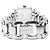 Gucci Diamant-Stahl-Uhr Silber - Ansicht 3