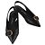 Salvatore Ferragamo Gaiola Gancini Slingback Größe Schwarz