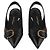 Salvatore Ferragamo Gaiola Gancini Slingback Größe Schwarz - Ansicht 2