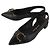 Salvatore Ferragamo Gaiola Gancini Slingback Größe Schwarz - Ansicht 3