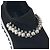 Jimmy Choo Sneaker slip-on in maglia BQT BLACK WHITE da donna Nero - vista 8