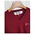 Comme Des Garcons Burgunderroter Strickpullover mit Doppelwappen für Herren - Ansicht 2