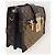 Louis Vuitton Borsa a Spalla Monogram Petite Malle Trunk Marrone - vista 4