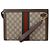 Gucci Clutch in tela GG Supreme Ophidia Marrone - vista 5