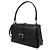 Salvatore Ferragamo Borsa a tracolla con patta frontale Nero - vista 4