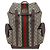 Gucci Zaino GG Medium Marrone - vista 3