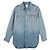 Camicia in denim oversize Acne Dirty Blu