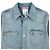 Camicia in denim oversize Acne Dirty Blu - vista 4