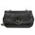 Chanel Borsa a tracolla CC Flap in agnello trapuntato nero
