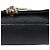 Chanel Borsa a tracolla CC Flap in agnello trapuntato nero - vista 11