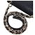 Chanel Borsa a tracolla CC Flap in agnello trapuntato nero - vista 13