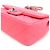 Chanel Nuova mini borsa a tracolla rosa neon - vista 6