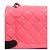 Chanel Nuova mini borsa a tracolla rosa neon - vista 7