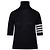 Thom Browne Entspannter Kurzarm-Rollkragen aus feiner Merinowolle Blau - Ansicht 3