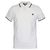 Moncler Piqué-Poloshirt aus Baumwolle mit Besatz Weiß - Ansicht 3