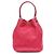 Chanel Borsa a secchiello con coulisse rosa - vista 4