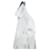 Prada Langarmshirt aus Stretch-Satin mit Triangle-Logo Silber - Ansicht 2