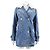 Chanel Jeansjacke Blau