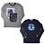Kenzo Set t-shirt a maniche lunghe Armani Kids Years Marrone