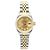 Rolex Reloj Combo Datejust After Diamond para Mujer Dorado