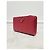 Prada Red Saffiano Triangle Logo Women's Wallet - view 3