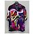 Prada Camicia a maniche corte in viscosa di rayon stampata Multicolore - vista 4