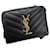 Saint Laurent Monogram Compact Wallet Schwarz