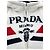 Prada Chaqueta de cachemira para mujer Blanco - vista 3