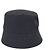 Prada Rina Nylon Bucket Hat mit Dreieckslogo Schwarz - Ansicht 2