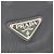Prada Rina Nylon Bucket Hat mit Dreieckslogo Schwarz - Ansicht 3