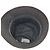 Prada Rina Nylon Bucket Hat mit Dreieckslogo Schwarz - Ansicht 5