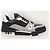 Louis Vuitton Sneakers Trainer in pelle LV Nero e Grigio Marrone - vista 2