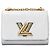 Louis Vuitton Epi Twist PM Plata