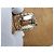 Jimmy Choo Borsa a tracolla con stampa serpente Marrone - vista 2