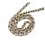 Chanel Mini borsa a tracolla Classic Goldenball in pelle di agnello Marrone - vista 4