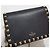 Valentino Mini borsa a tracolla Rockstud con catena Nero - vista 4