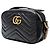 Gucci Mini borsa a tracolla Marmont Matelassé Nero - vista 2