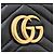 Gucci Mini borsa a tracolla Marmont Matelassé Nero - vista 7